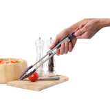 Zing Purple Silicone Tongs