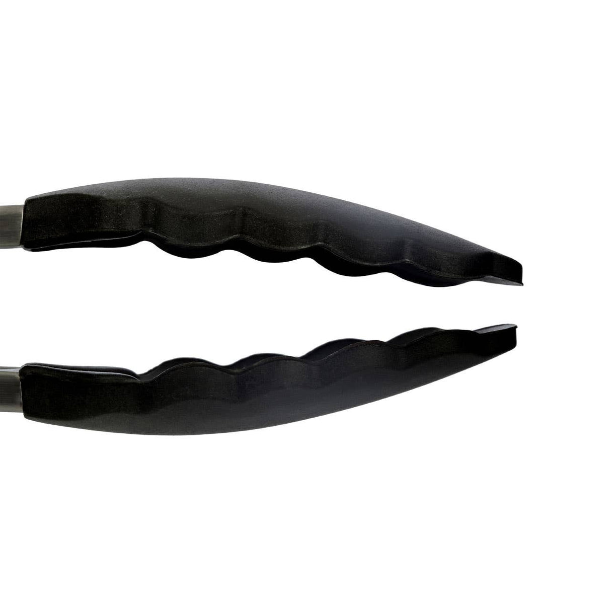 Zing Black Silicone And Stainless Steel Tongs