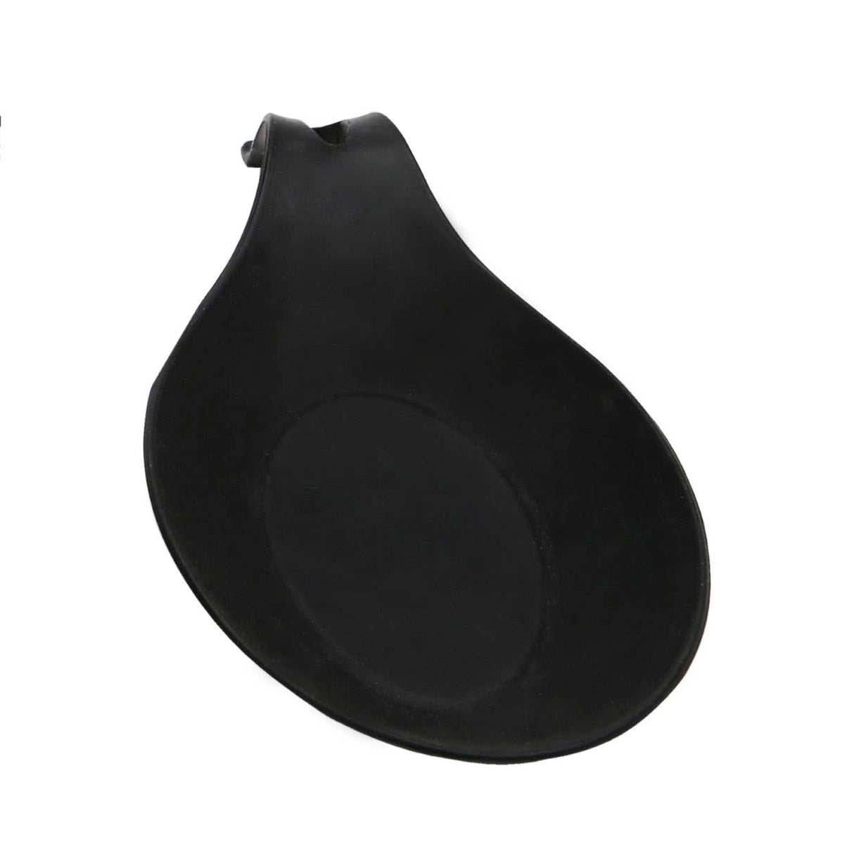 Black Silicone Zing Spoon Rest