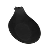 Black Silicone Zing Spoon Rest