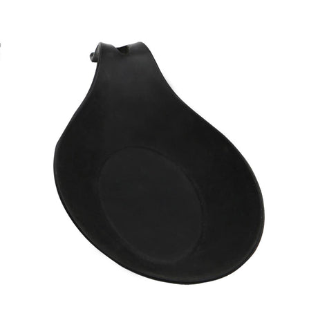 Black Silicone Zing Spoon Rest