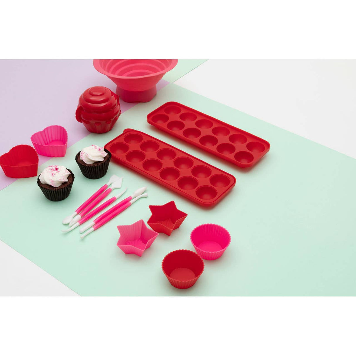 Set Of Four Star Moulds