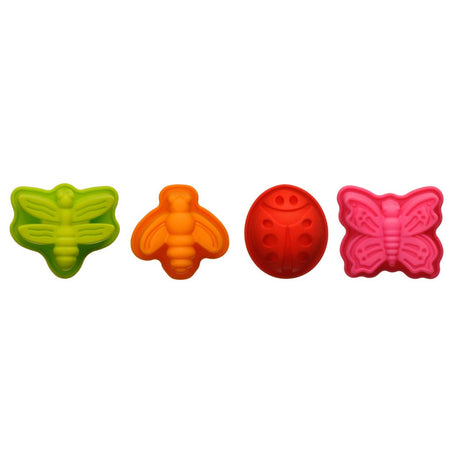Set Of Four Mini Cake Moulds