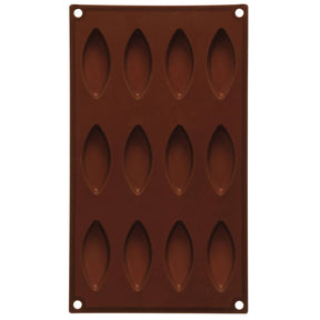 12 Eye Shape Brown Chocolate Mould