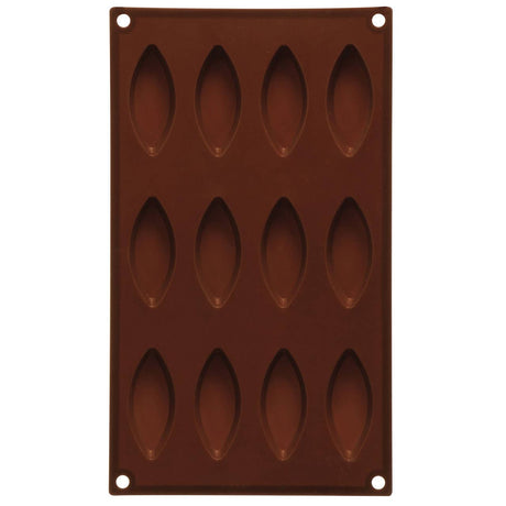 12 Eye Shape Brown Chocolate Mould