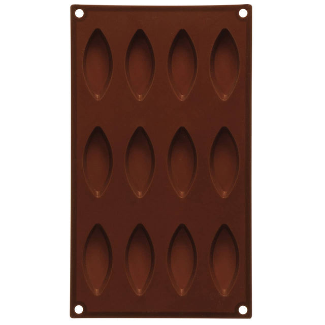 12 Eye Shape Brown Chocolate Mould