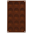 15 Sunflower Brown Chocolate Mould