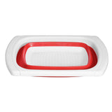 Zing Red Over Sink Colander