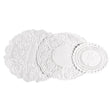 30Pcs White Foil Paper Doilies