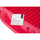 Hot Pink Dish Drainer with Removable Tray