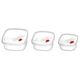 Kuda Clear Plastic Storage Containers Set