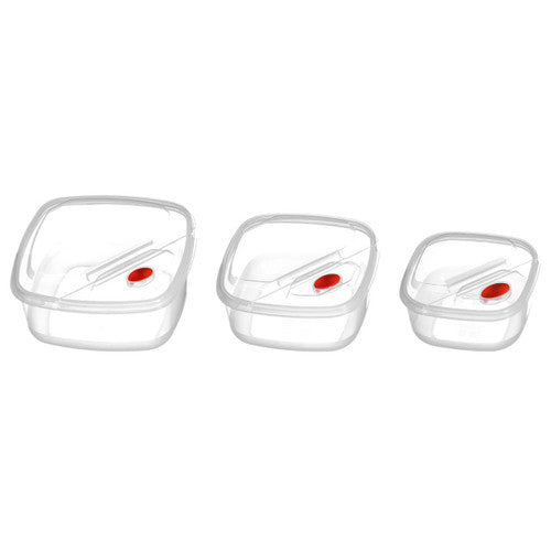 Kuda Clear Plastic Storage Containers Set