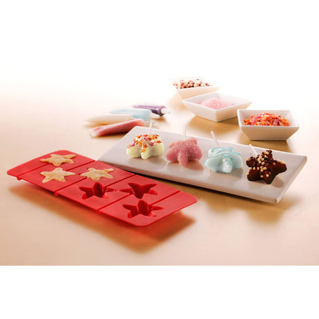 6 Starfish Cake Pop Mould
