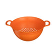 Orange Plastic Small Colander