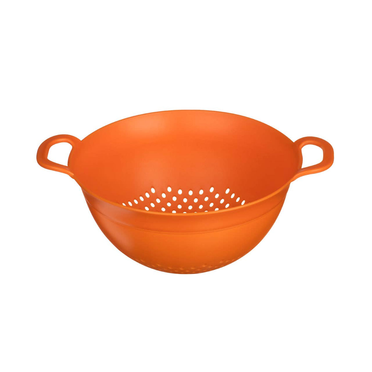 Orange Plastic Small Colander