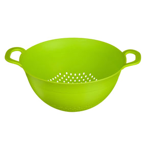 Lime Green Plastic Large Colander