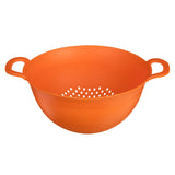 Orange Plastic Large Colander
