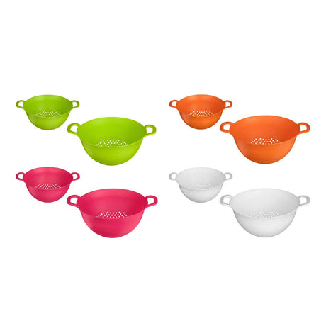 Large White Plastic Colander