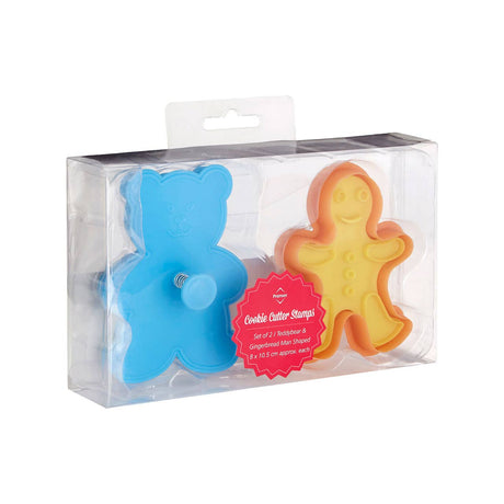 Hallie Gingerbread Man Cookie Cutters And Stamps