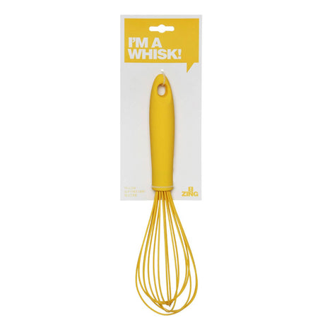 Zing Yellow Silicone Whisk