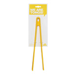 Zing Yellow Silicone Tongs