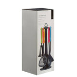 Tyri 5pc Grey Nylon Kitchen Tool Set