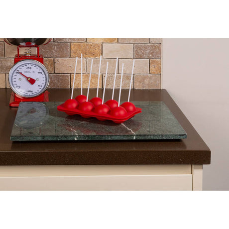 8 Ball And 24 White Sticks Cake Pop Mould