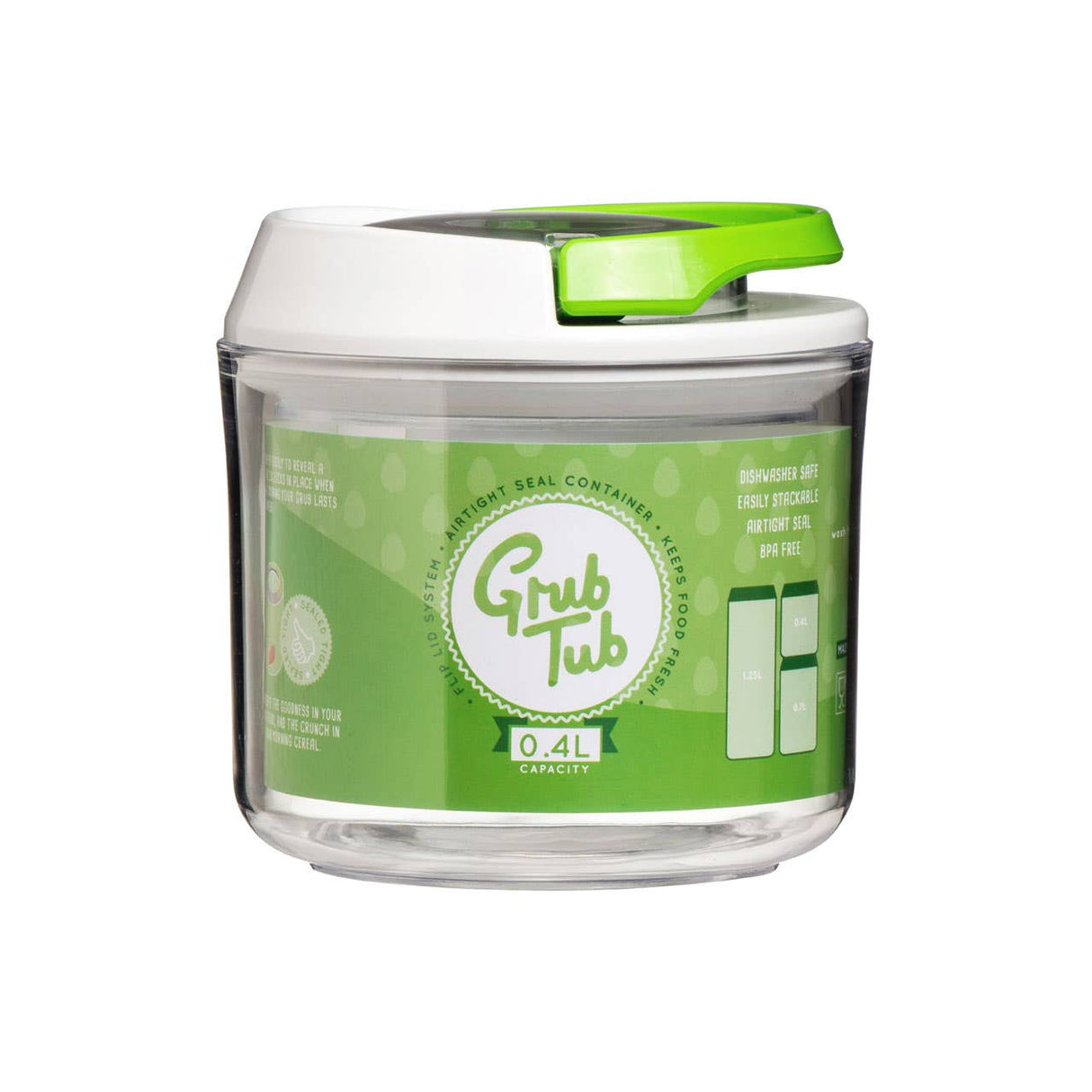 Grub Tub Food Storage Container - 0.4 Ltr