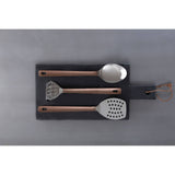 Freya Copper Finish Slotted Turner
