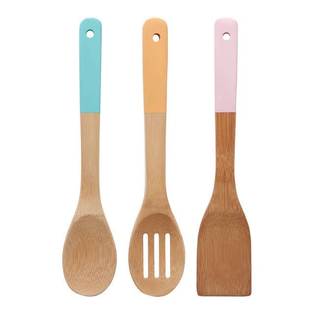 3pc Bamboo Kitchen Utensil Set