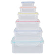Herrela 6Pc Rectangular Food Containers