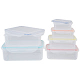Herrela 6Pc Rectangular Food Containers