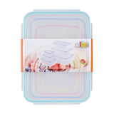 Herrela 6Pc Rectangular Food Containers
