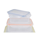 Herrela 6Pc Rectangular Food Containers