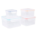 Herrela 4Pc Square Food Containers