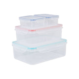 Herrela Multicoloured Lids 4Pc Food Containers
