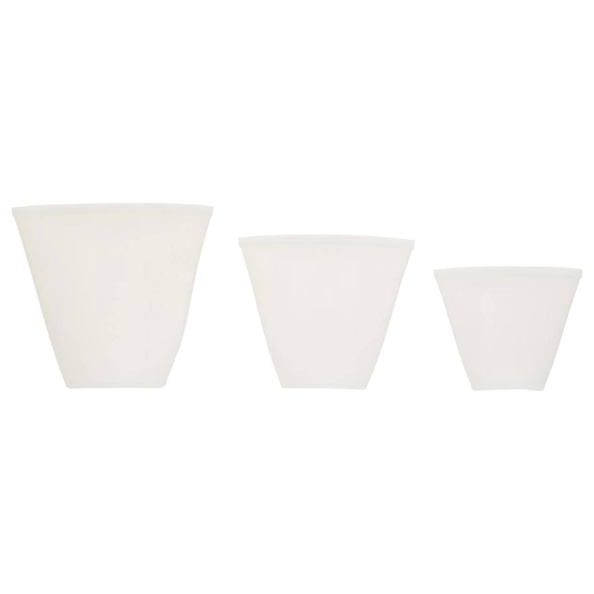 Set Of Three Zing Silicone Preserving Bags