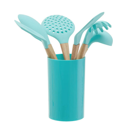 Zing Pc Pastel Green Utensil Set