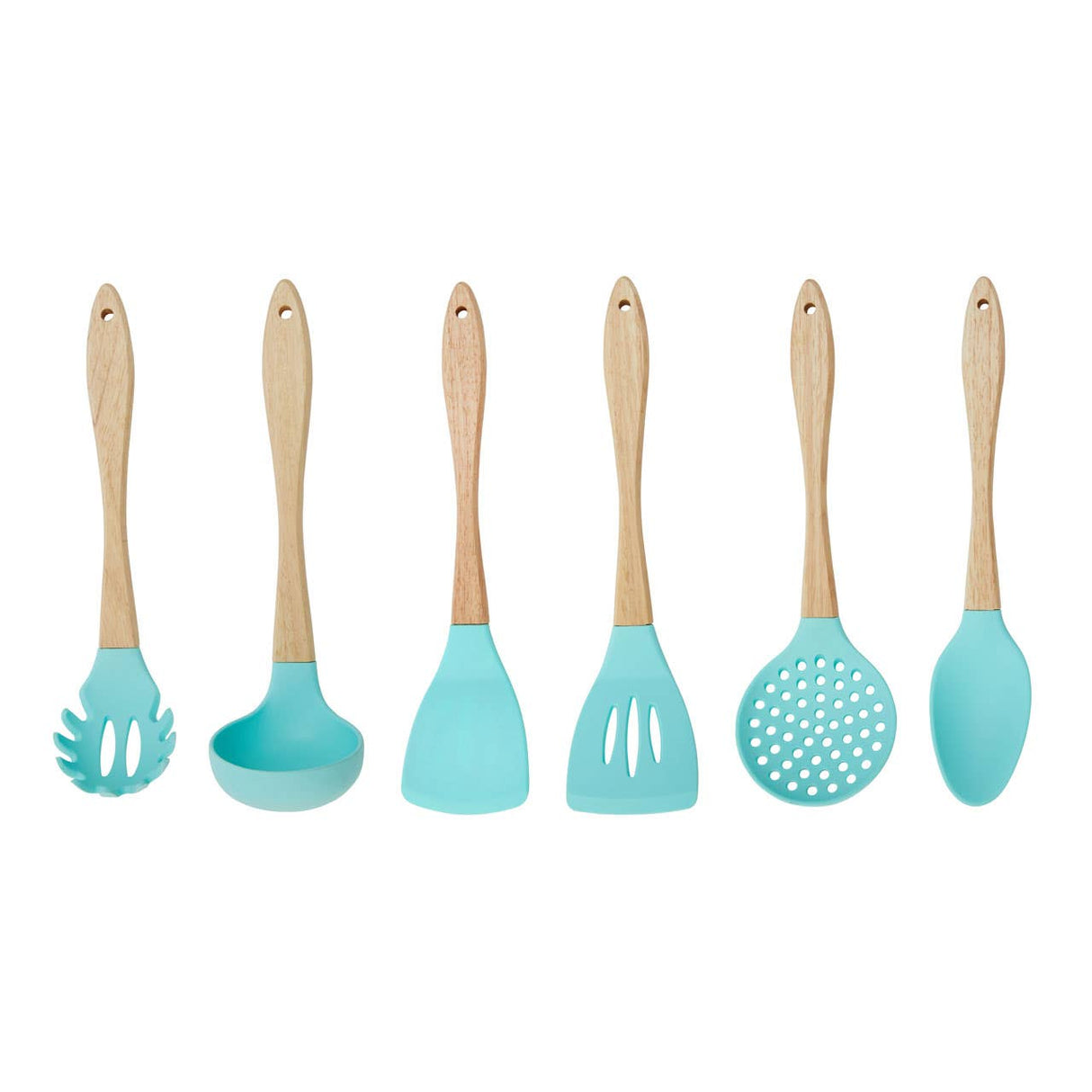 Zing Pc Pastel Green Utensil Set