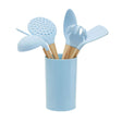 Zing 7Pc Pastel Blue Utensil Set