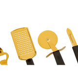 Zing Five Piece Light Gold Kitchen Gadget Set