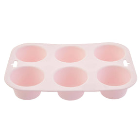 Zing Pastel Pink Muffin Mould