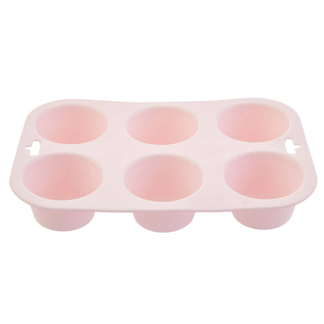 Zing Pastel Pink Muffin Mould