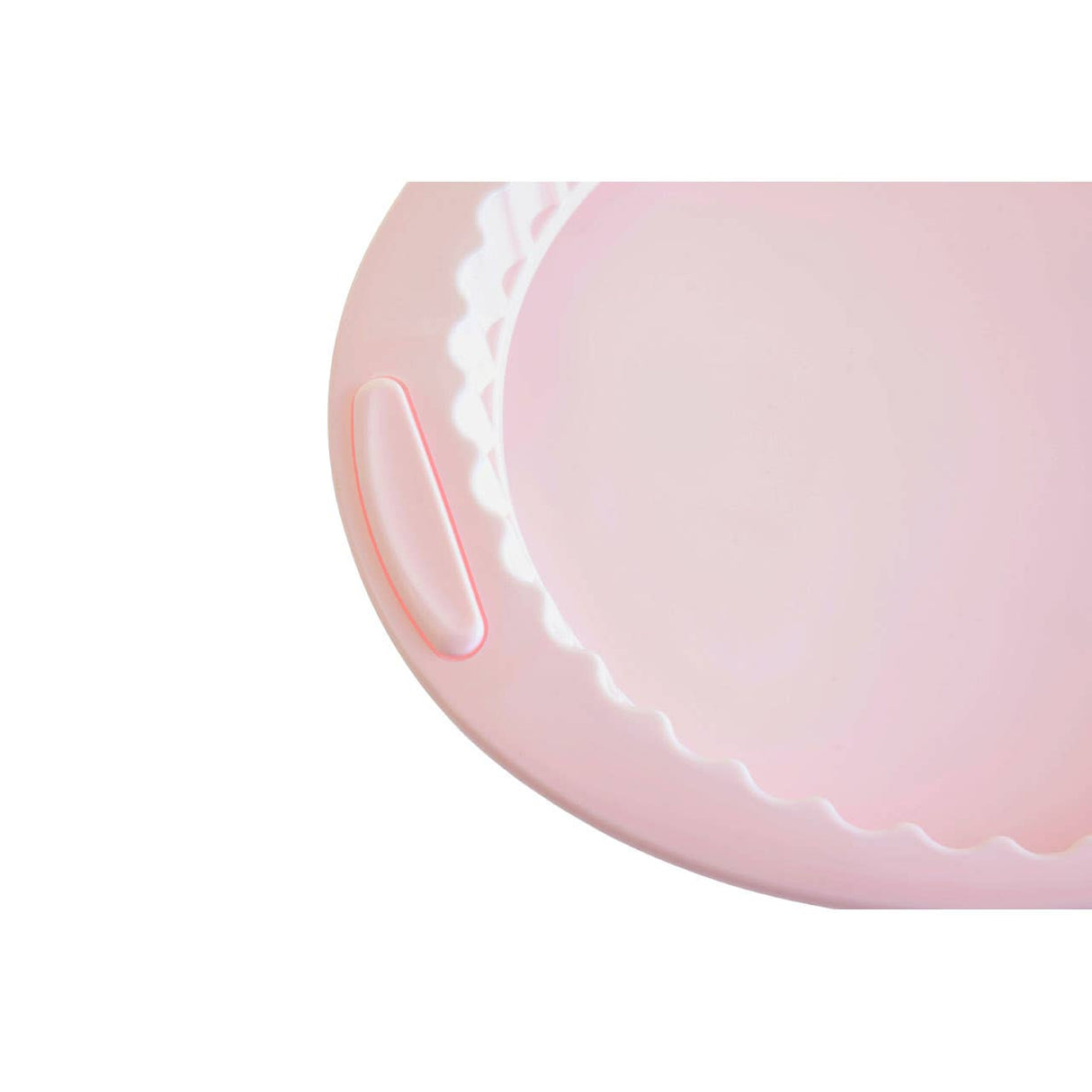 Zing Round Pastel Pink Mould