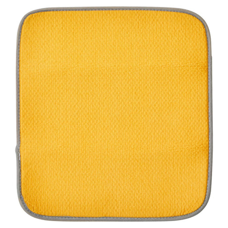 Dish Drying Yellow Mat