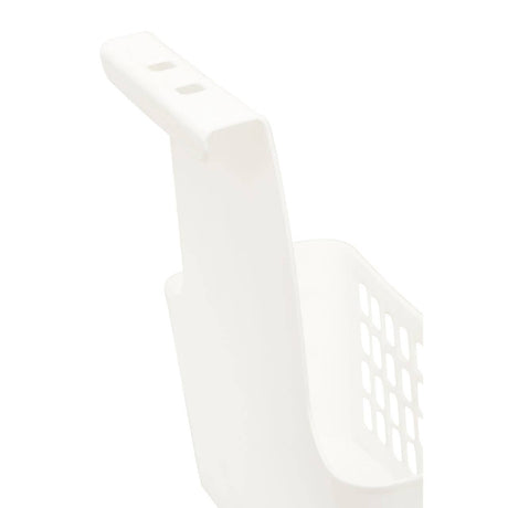 Temel White Small Hangable Organizer Basket