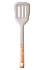 Nova Stone Grey Silicone Head Slotted Turner