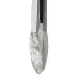 Zing Marble Effect Silicone Tongs