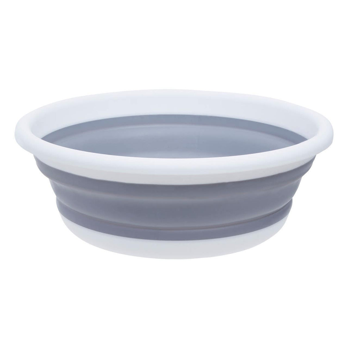 Averill Collapsible Grey and White Washing Up Bowl