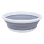 Averill Collapsible Grey and White Washing Up Bowl
